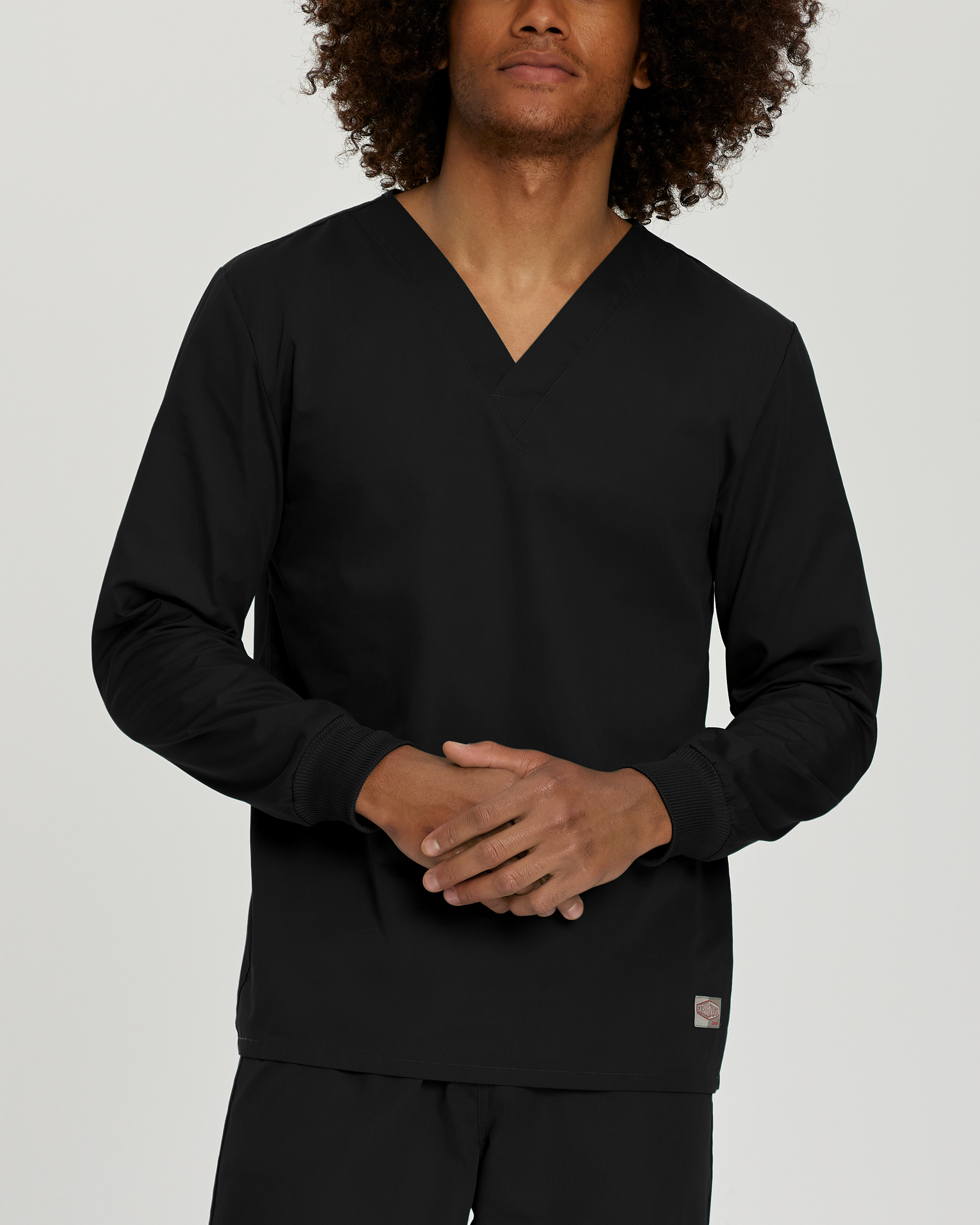 Landau Scrub Zone Unisex V-Neck Scrub Top-Landau