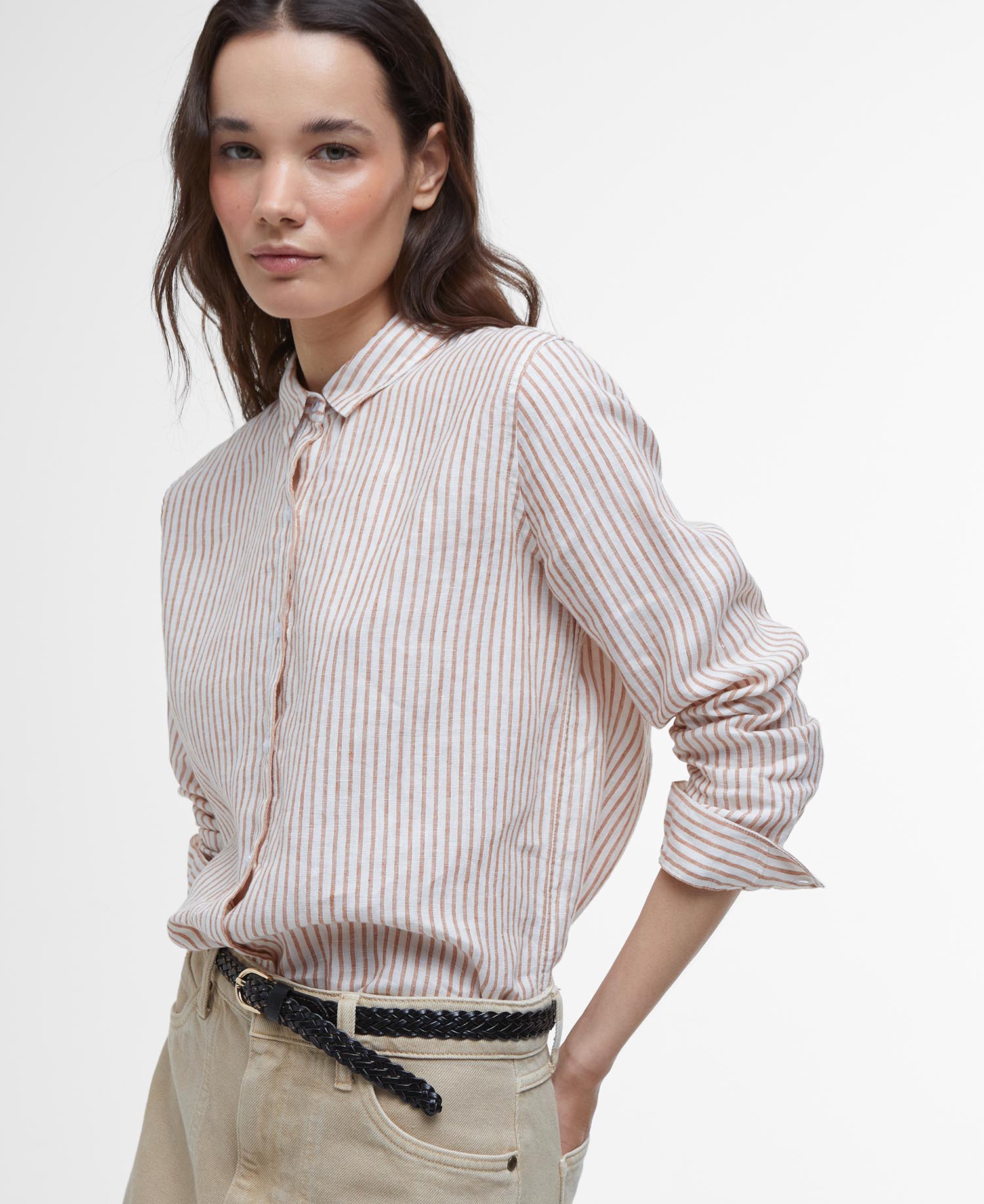 Camicia a maniche lunghe Marine dalla vestibilità comoda image number 3