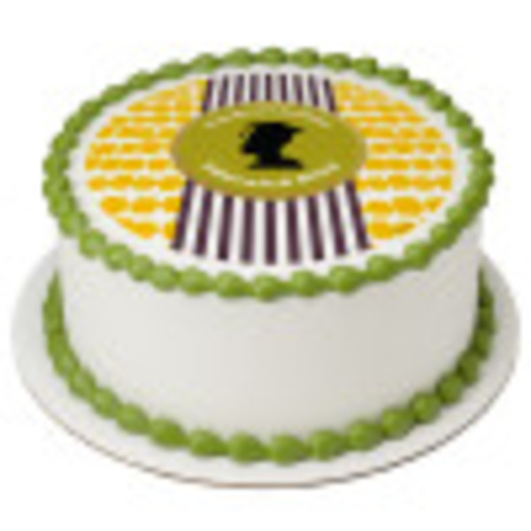 Educated King Silhouette PhotoCake® Edible Image®