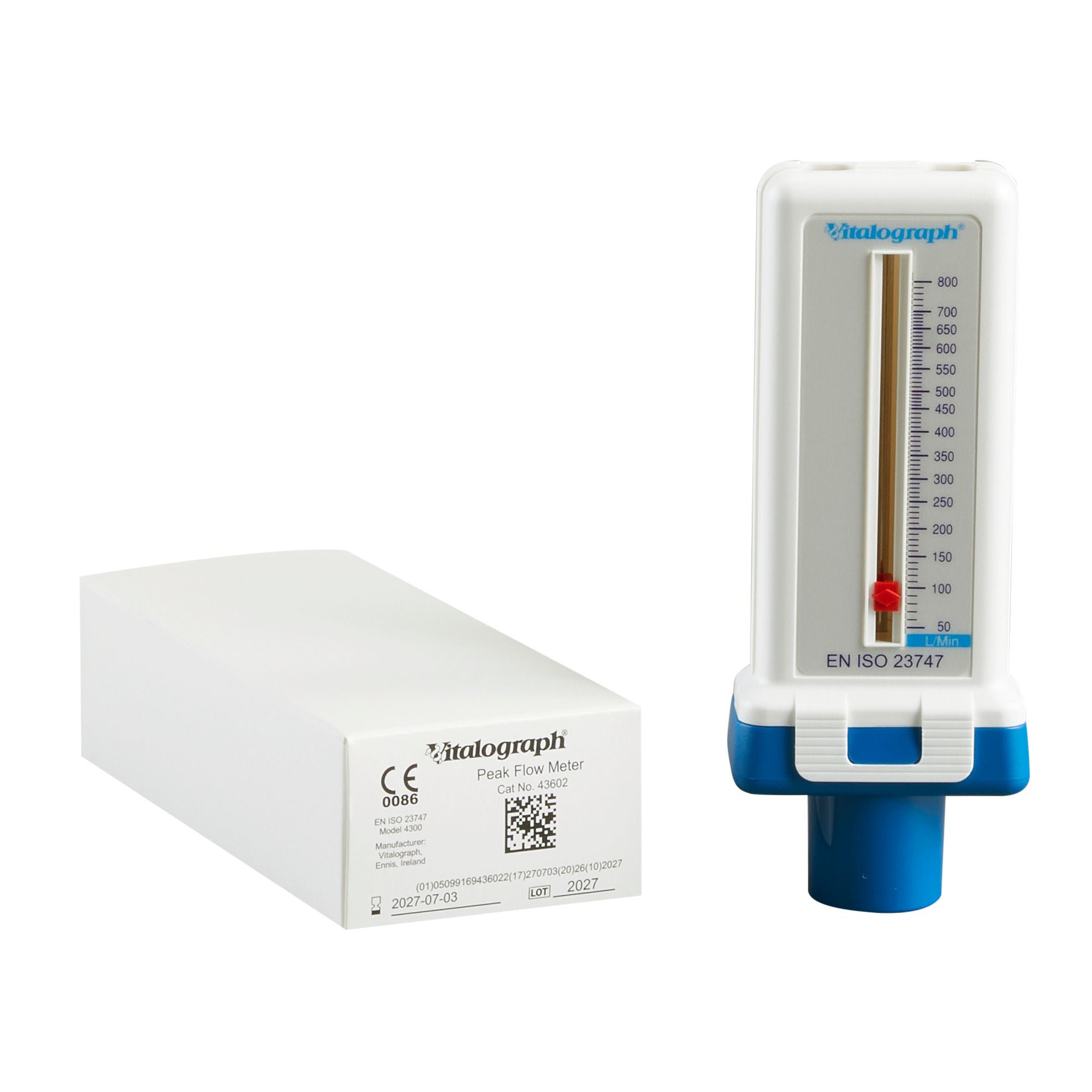 Vitalograph Medical FLOWMETER, PEAK STD RANGE REPLCMNT F/43000