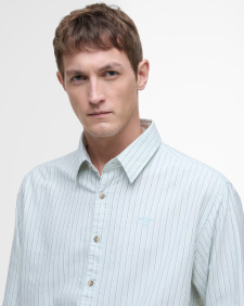 Camicia a maniche lunghe Fenfield a righe dalla vestibilità rilassata 