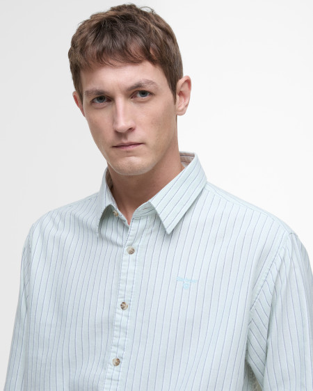 Camicia a maniche lunghe Fenfield a righe dalla vestibilità rilassata