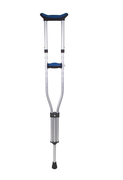 Carex® Folding Underarm Crutches, 4'11" – 6'4"