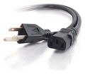 6 ft. 18 AWG Universal Power Cord (NEMA 5-15P to IEC320C13) [TAA]