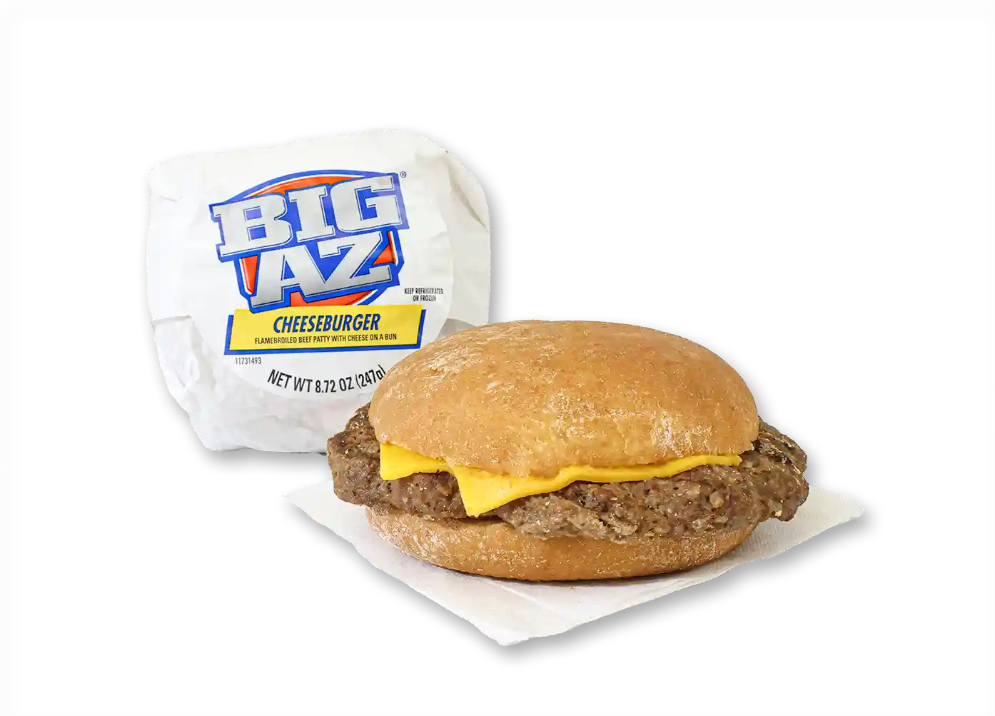 BIG AZ® Charbroil Beef Cheeseburger_image_1