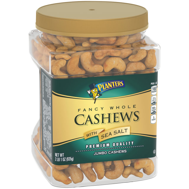 PLANTERS Fancy Cashews 33 oz Jar Planters