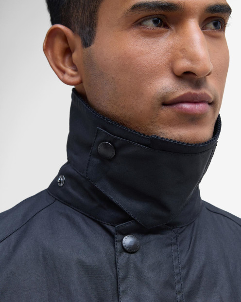 Ashby Waxed Jacket Classic Navy