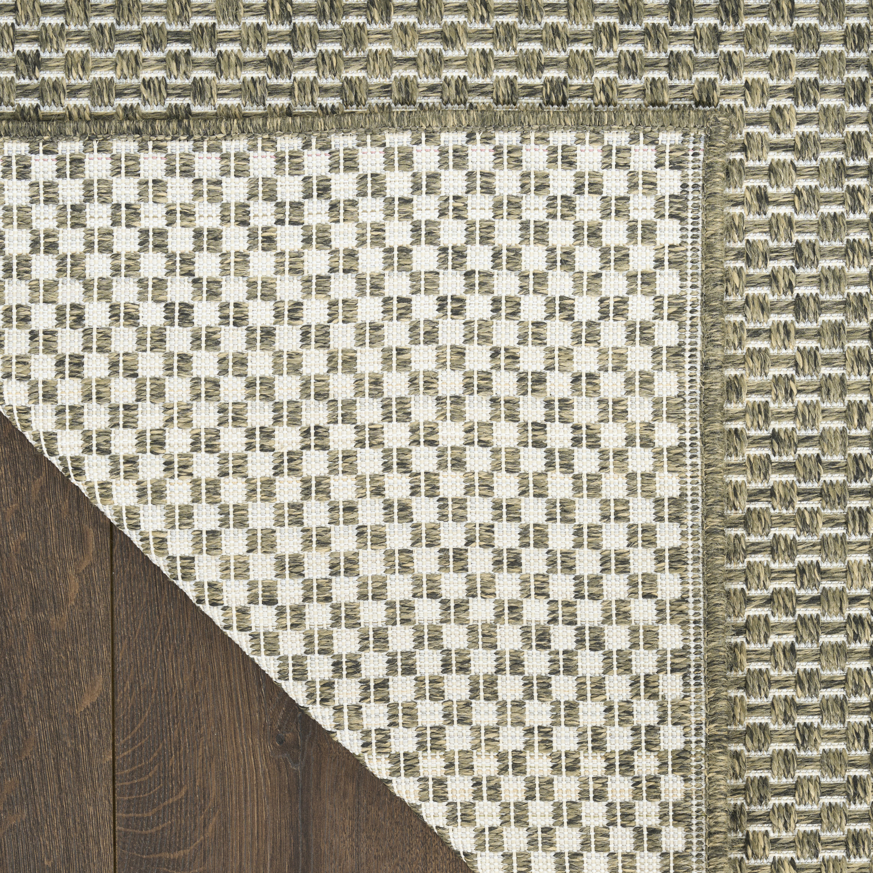 Nourison Tulum 8' x 10' Olive Outdoor Rug