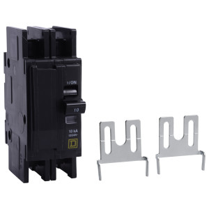Circuit Breakers, 20 A, 120/240 V, 2-Pole, Unit Mount, 10 kA