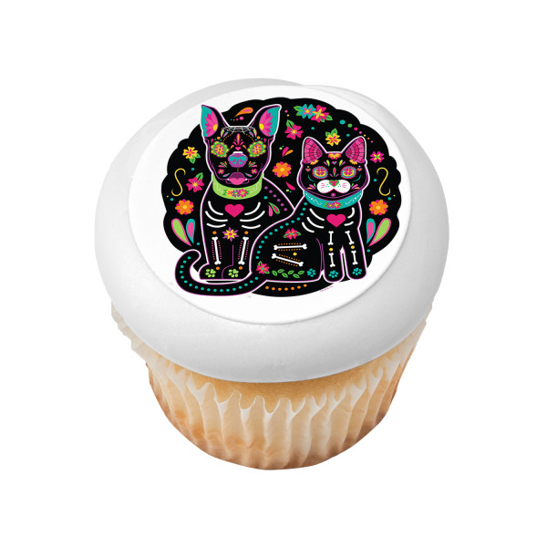 Día de los Muertos Pet PhotoCake® Edible Image®