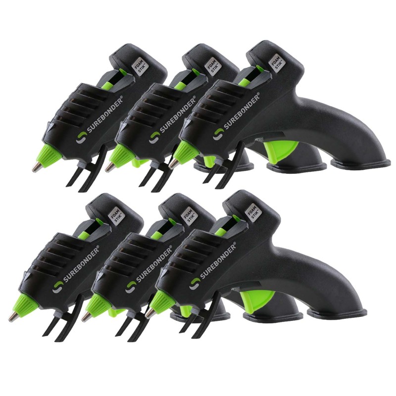 Plus+Series+Low+Temperature+Mini+Hot+Glue+Gun%2C+Pack+of+6