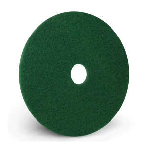 Hillyard, Trident Scrubbing Round Floor Pad, 13", Green
