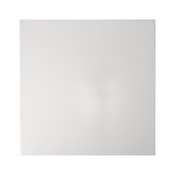 18" Square White Foil Cake Board