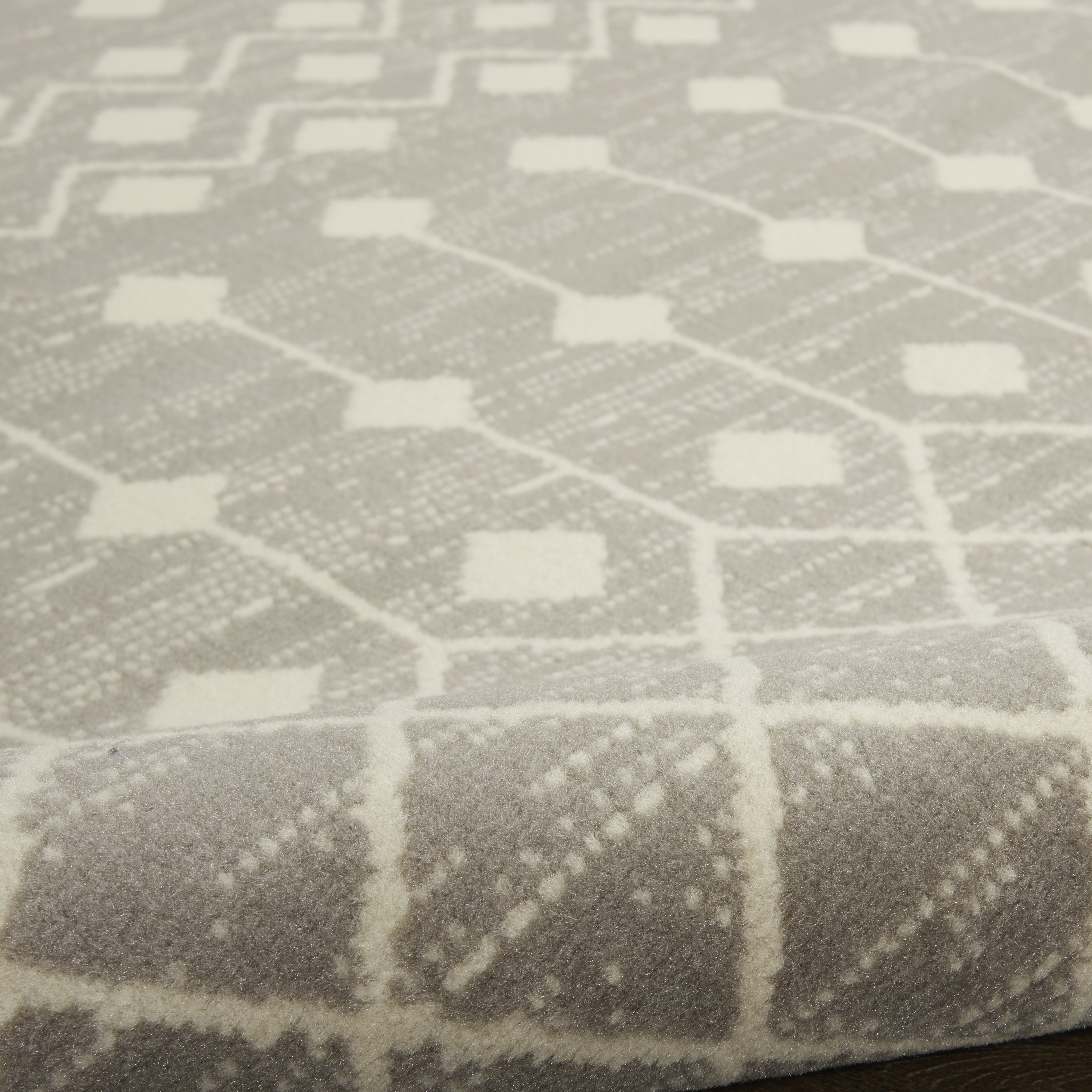 Nourison Grafix 5'3" x 7'3" Grey Bohemian Indoor Rug