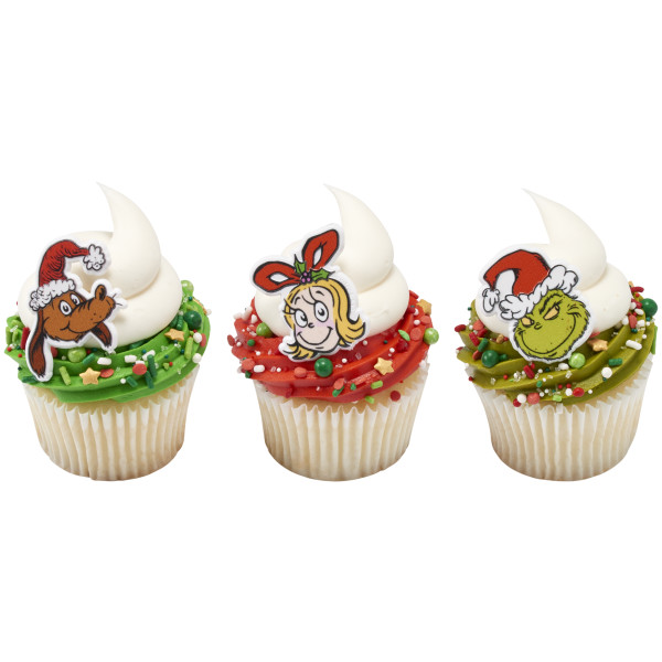 How The Grinch Stole Christmas Assortment Cupcake Rings