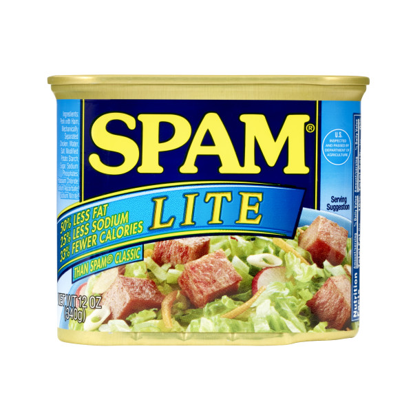 SPAM(r)  Lite, 12/12oz. . C1CB - Front Center Inner Pack (Hi Res)