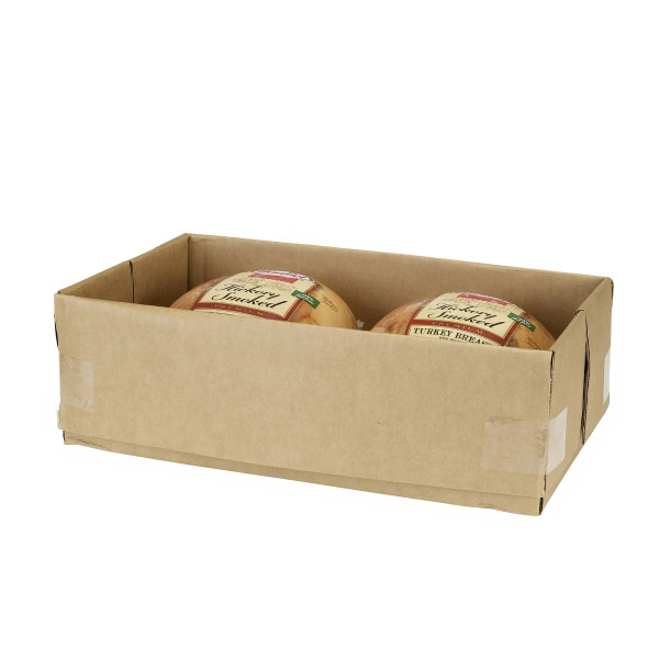 HORMEL(r) Turkey Breast, Hickory Smoked, 2 pc . C1RM - Front Right Open Case (Hi Res)