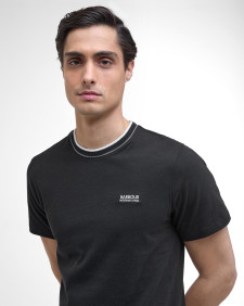 Buxton Tipped T-Shirt Black