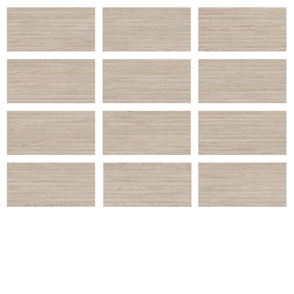 Woodstrip Arce 11-3/4 in. x 23-1/2 in. Ceramic Wall Tile