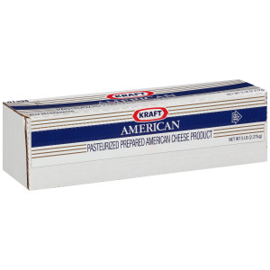 KRAFT American Cheese, 5 lb. Loaf (Pack of 4) image