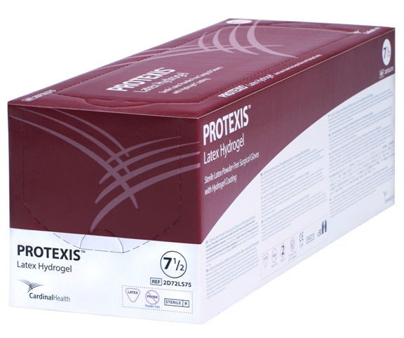 Protexis™ Latex Hydrogel Surgical Glove, Size 7, Translucent Yellow