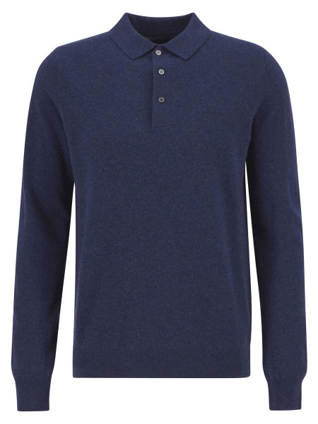 Hutherston Knitted Polo Shirt
