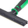 Unger, ErgoTec, 4", Glass Scraper, Green/Black