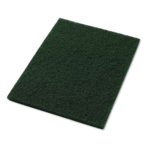 Hillyard, Trident®, Scrub, Green, 14"x28" Rectangle Floor Pad