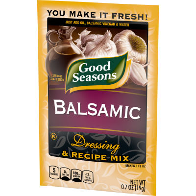 Good Seasons Balsamic Dressing & Recipe Mix, 0.7 oz Packet