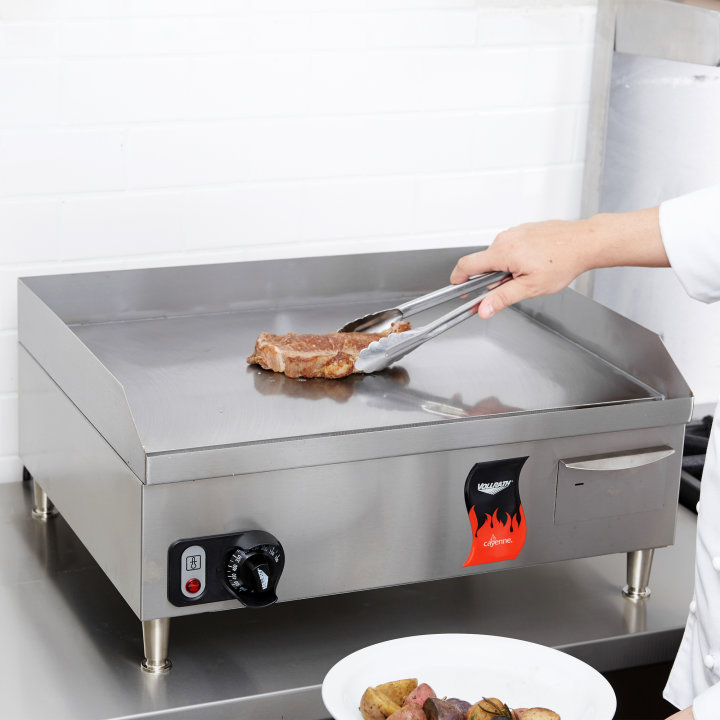 24-inch 220-volt Cayenne® flat-top griddle