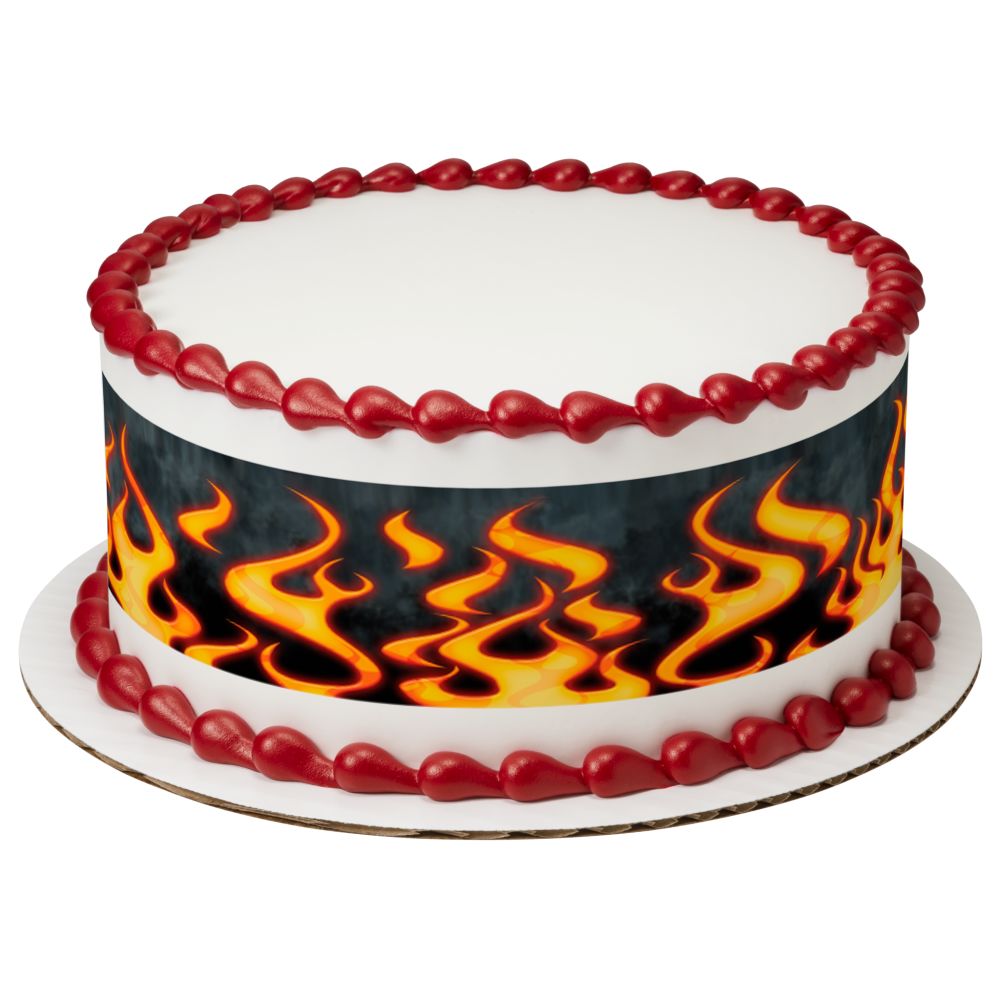 Image Cake Flames