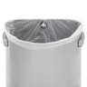 Rubbermaid Commercial, Refine™, 21 gal, Metal, Stainless Steel, Half Round, Receptacle
