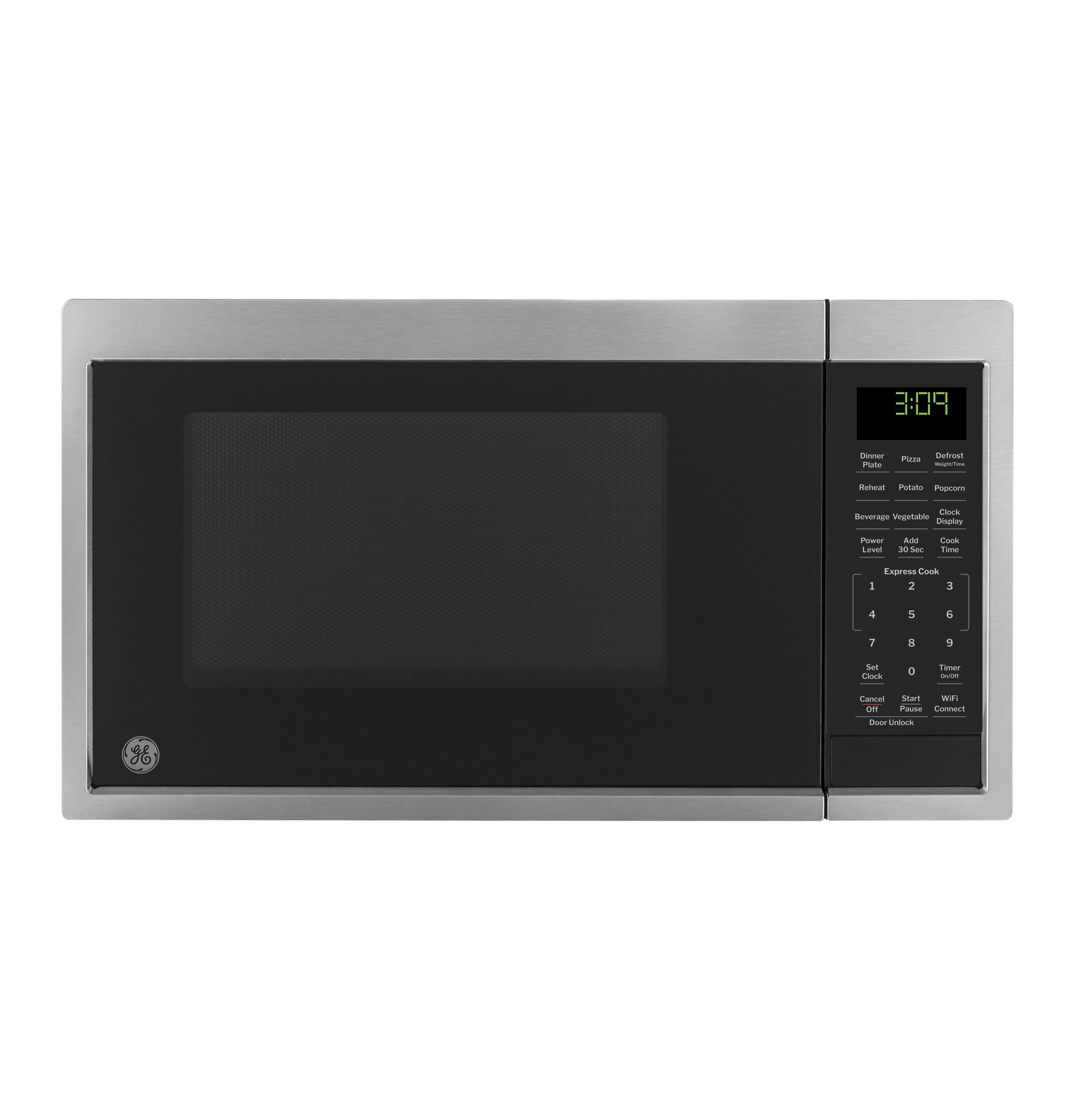 GE® 0.9 Cu. Ft. Capacity Smart Countertop Microwave Oven with Scan-To-Cook Technology