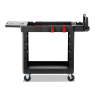 Rubbermaid Commercial, Heavy Duty Adaptable, Small, Utility Cart, Black