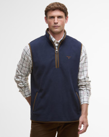 Harwood Half-Zip Fleeced Gilet 