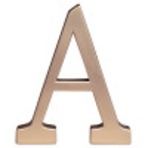 Letter A Monogram Ornament | DecoPac