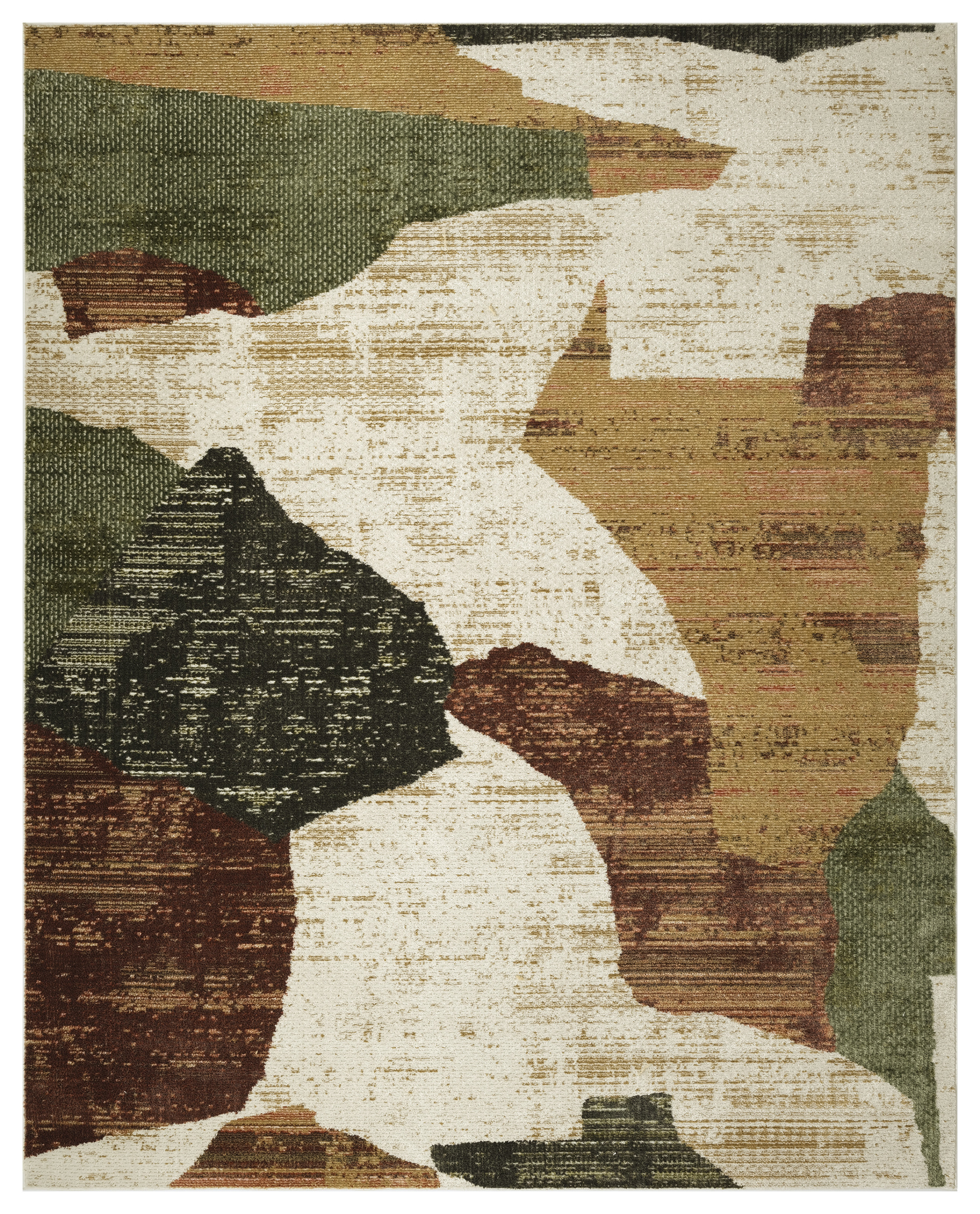 Nourison Nordic 8' x 10' Beige Multi Modern Indoor Rug