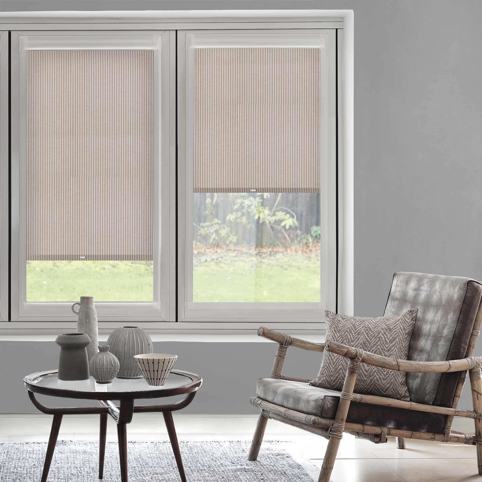 Reverie Rust Perfect Fit Roller blind
