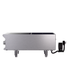 208- to 240-volt two-hob heavy-duty induction range with temperature control probe and programs