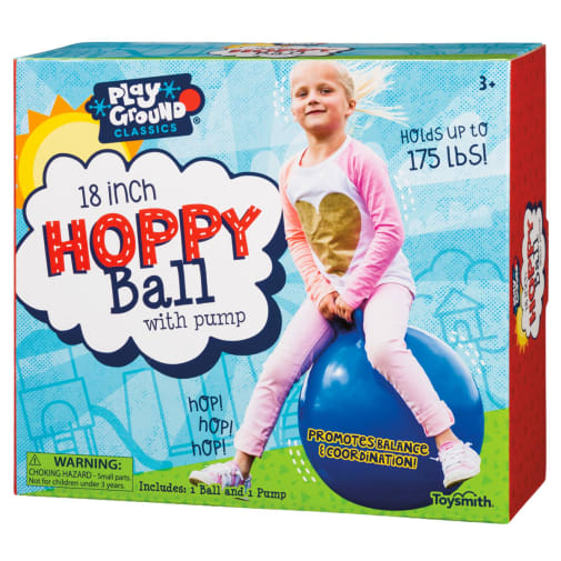 Playground Classics 18 Inch Hoppy Ball with Pump