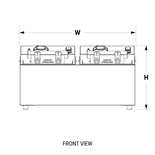 Engineering front view