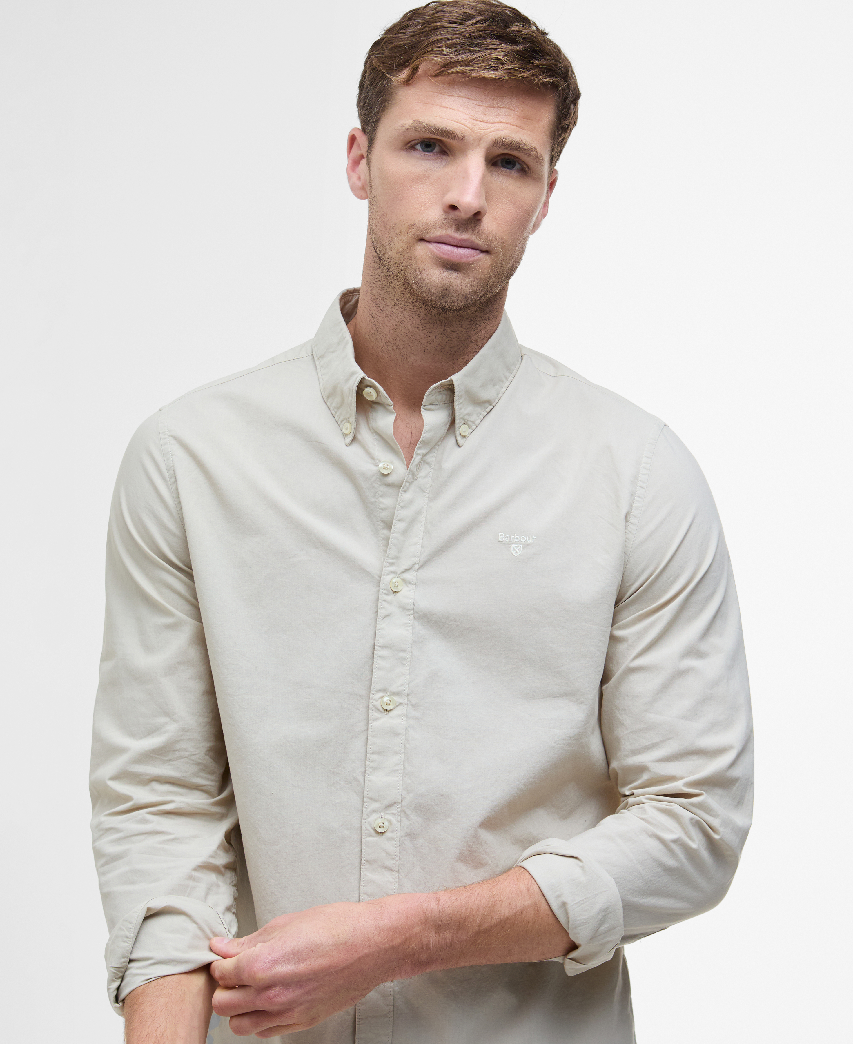 Hemd Garment Dyed Long-Sleeved Tailored image number 3