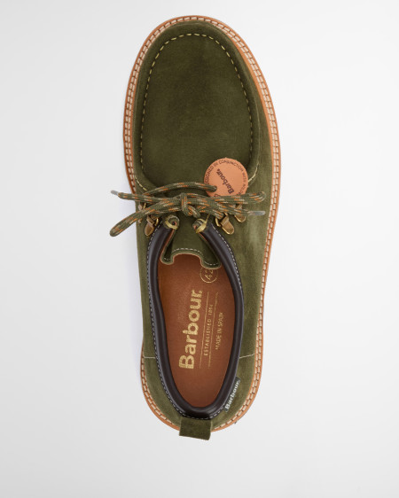 Mocassini stringati con mascherina Coatham Barbour x Wildbunch Styles