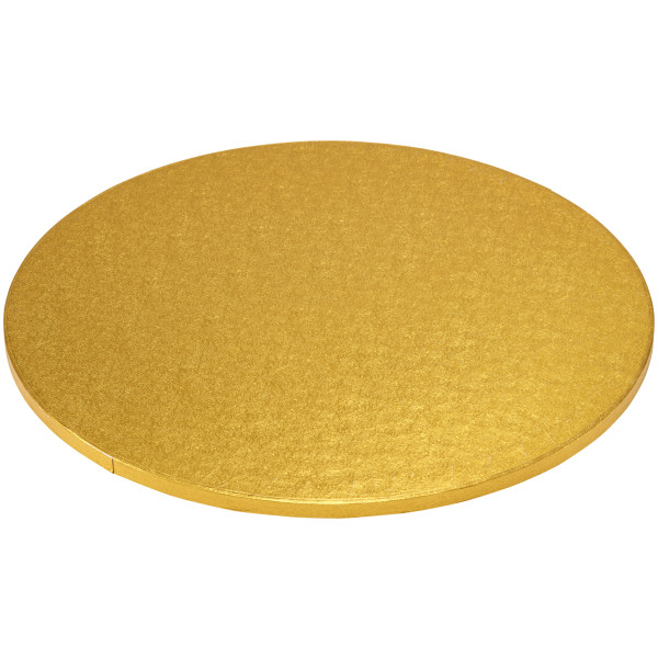 16" Round Gold Foil Cake Board
