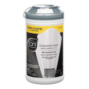 PDI, Sani-Cloth® Disinfecting Multi-Surface Wipes,  200 Wipes/Container