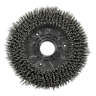 Hillyard, 11", Abrasive Side Brush, 80 Grit, Gray
