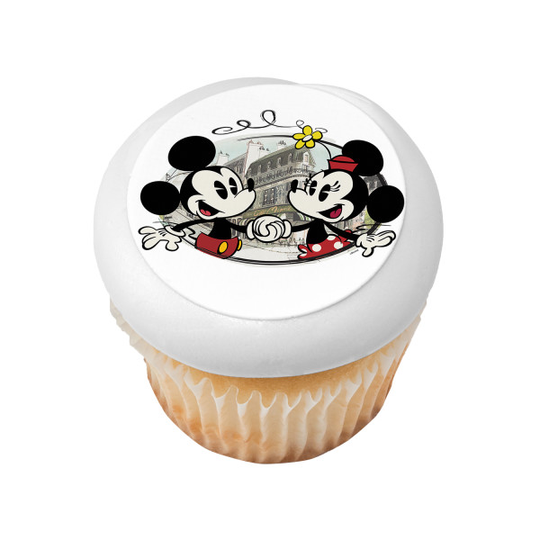 Mickey Mouse & Friends Cafe Minnie PhotoCake® Edible Image®