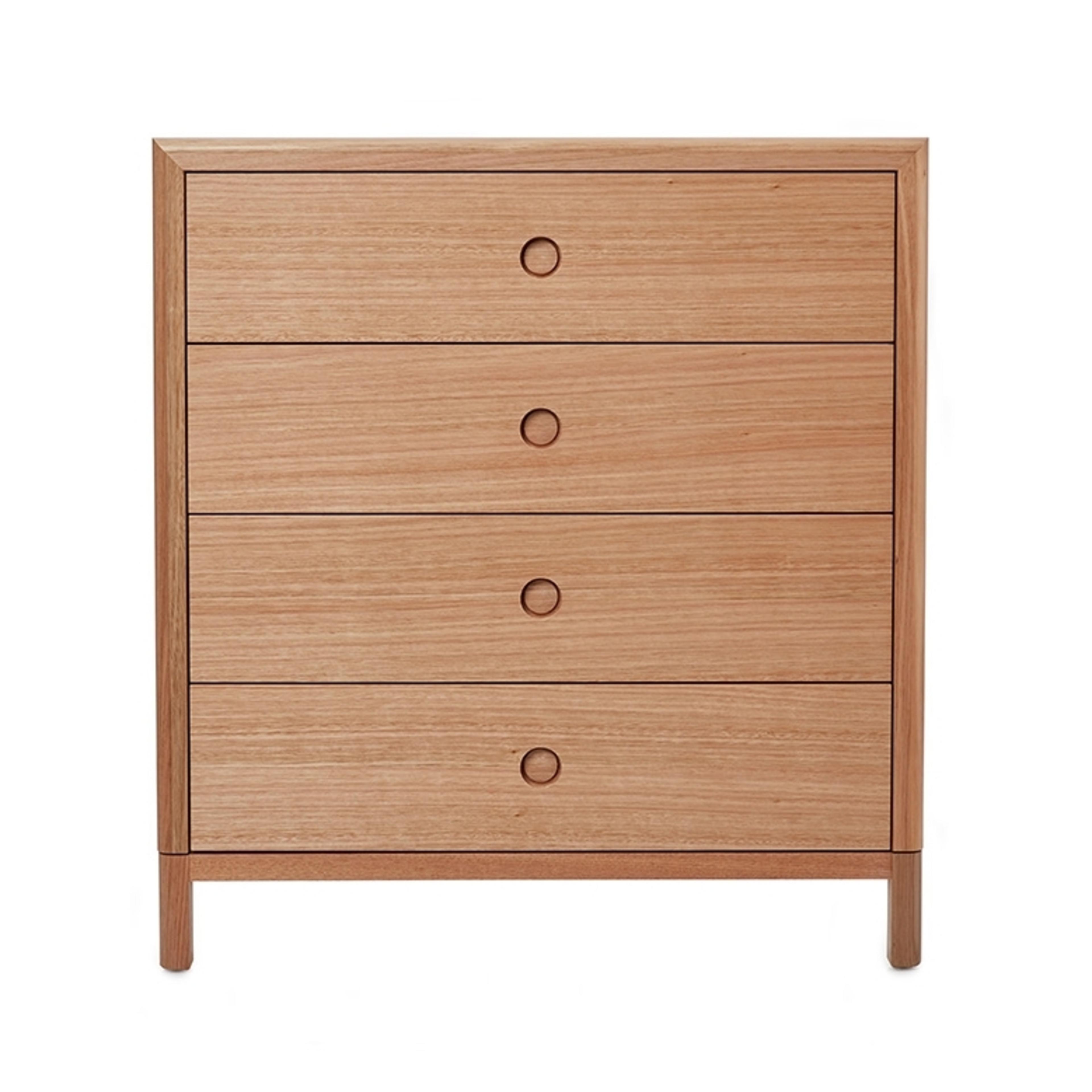 Product image of the Airlie Tallboy (4 Drawer), Natural from Forty Winks