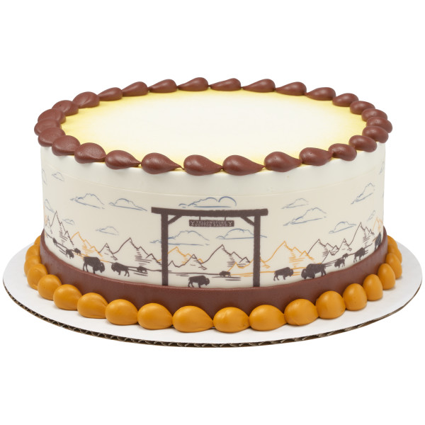 Yellowstone PhotoCake® Edible Image® Strips