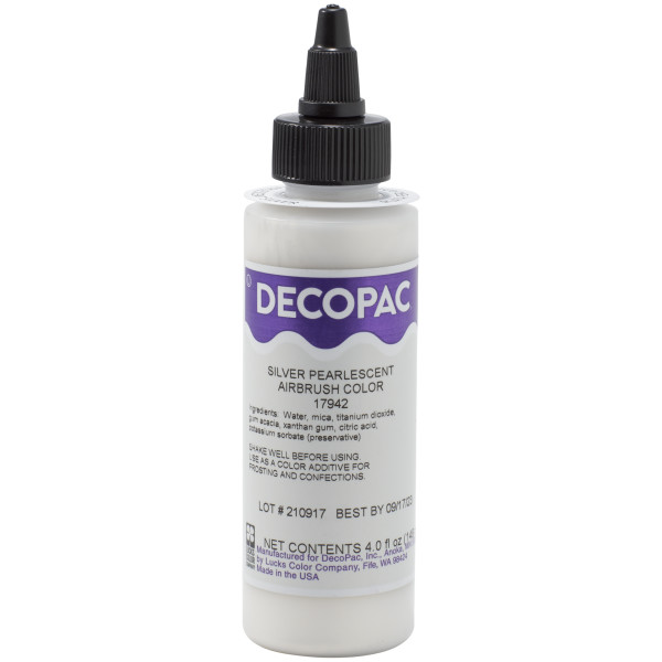 Pearlescent Silver Shimmer - Red 3 Free Premium Airbrush Color